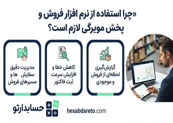 چرا استفاده از نرم افزار فروش و پخش مویرگی لازم است؟
