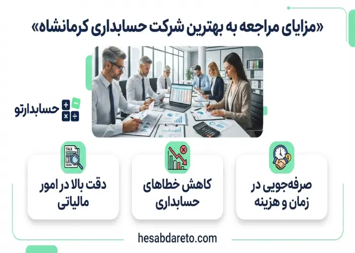مزایای مراجعه به بهترین شرکت حسابداری کرمانشاه