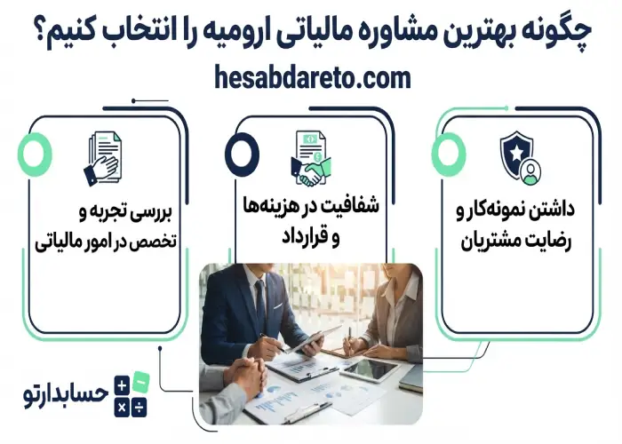 چگونه بهترين مشاوره مالياتی اروميه را انتخاب کنيم؟